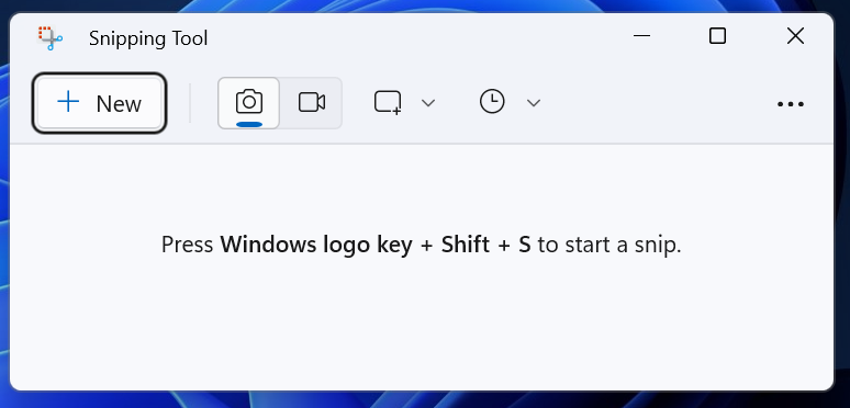 The Snipping Tool